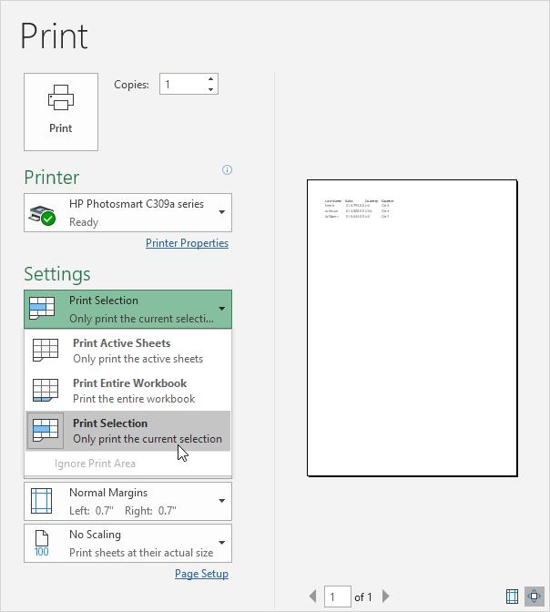Hướng dẫn cách để in bảng tính trong Excel và những điều cần lưu ý khi đưa ra các lựa chọn về cài đặt